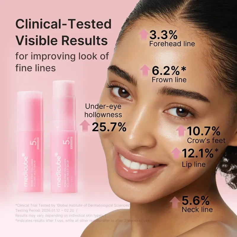 Pink Collagen Multi Purpose Lip Balm